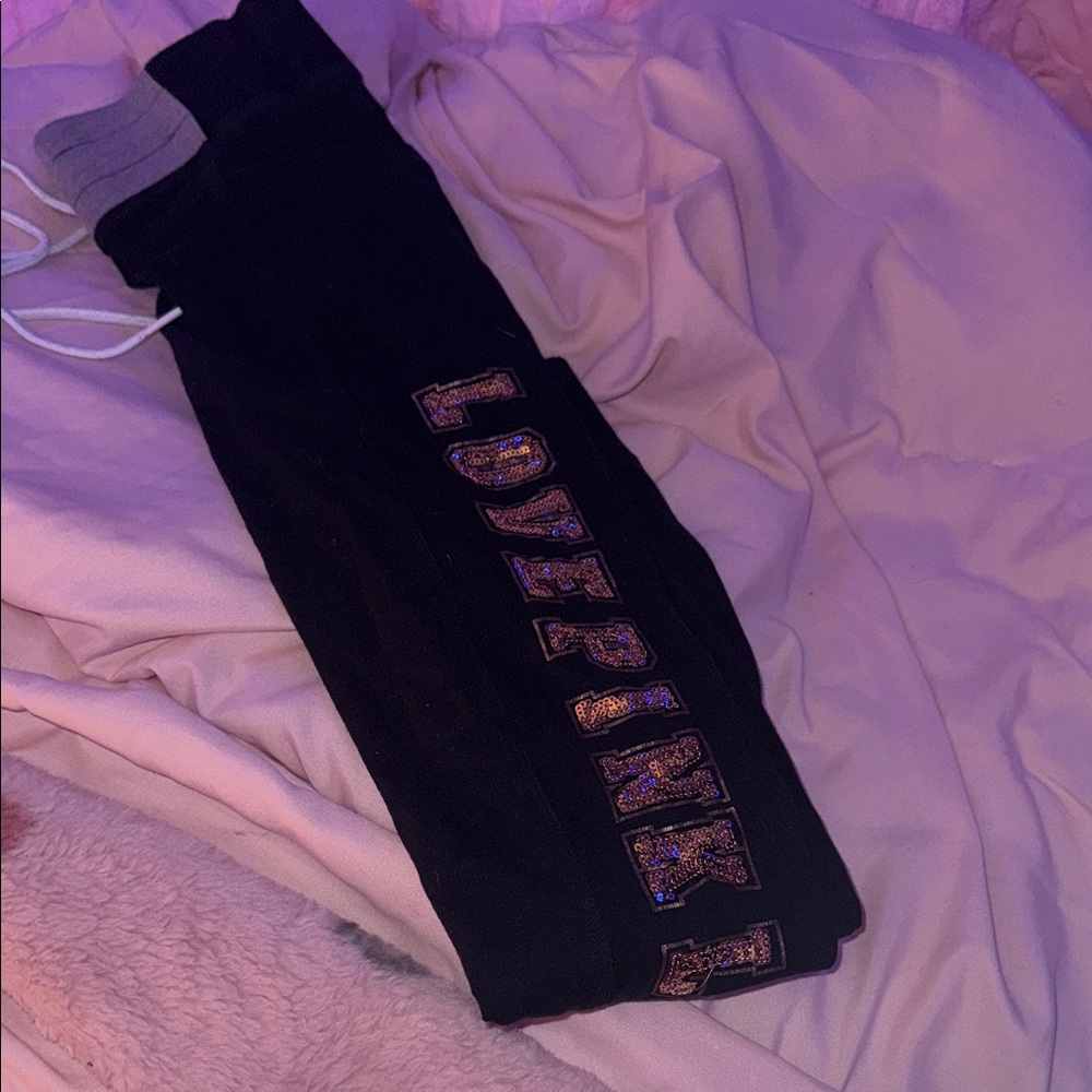 Victoria Secret Pink bling leggings size XS